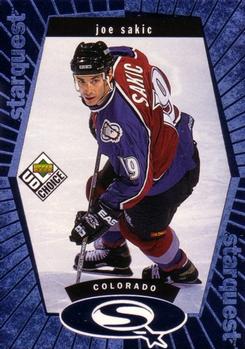 #SQ11 Joe Sakic - Colorado Avalanche - 1998-99 UD Choice Hockey - StarQuest Blue