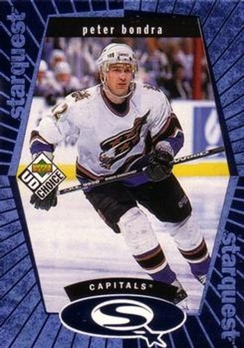 #SQ14 Peter Bondra - Washington Capitals - 1998-99 UD Choice Hockey - StarQuest Blue