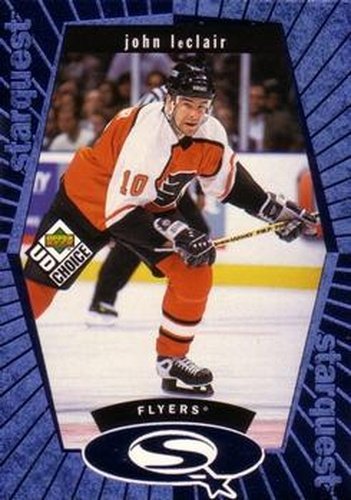 #SQ15 John LeClair - Philadelphia Flyers - 1998-99 UD Choice Hockey - StarQuest Blue