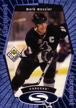 #SQ29 Mark Messier - Vancouver Canucks - 1998-99 UD Choice Hockey - StarQuest Blue