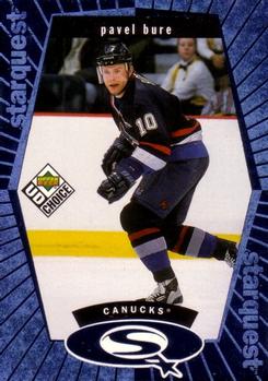 #SQ2 Pavel Bure - Vancouver Canucks - 1998-99 UD Choice Hockey - StarQuest Blue