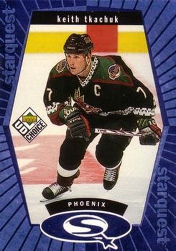 #SQ30 Keith Tkachuk - Phoenix Coyotes - 1998-99 UD Choice Hockey - StarQuest Blue