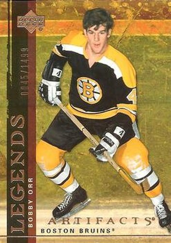 #104 Bobby Orr - Boston Bruins - 2007-08 Upper Deck Artifacts Hockey