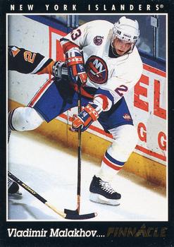 #104 Vladimir Malakhov - New York Islanders - 1993-94 Pinnacle Hockey