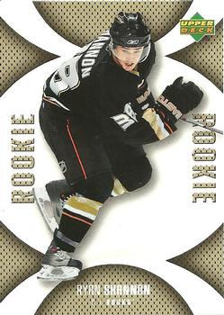#104 Ryan Shannon - Anaheim Ducks - 2006-07 Upper Deck Mini Jersey Hockey