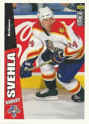 #104 Robert Svehla - Florida Panthers - 1996-97 Collector's Choice Hockey