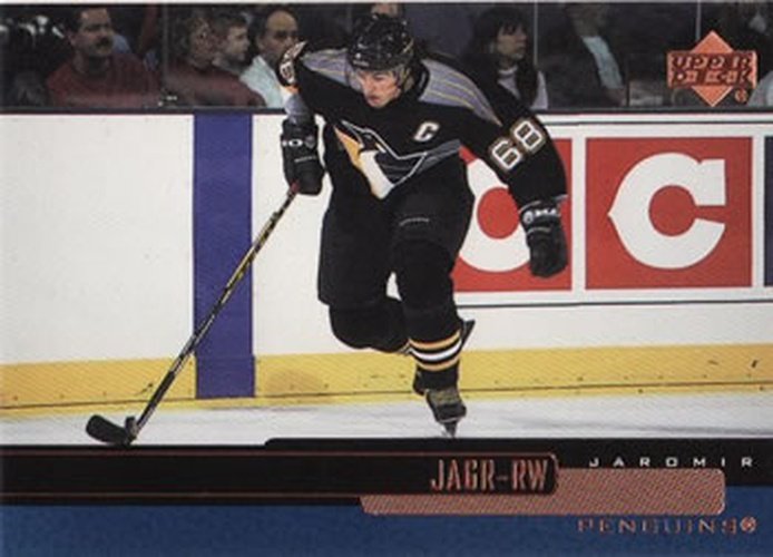 #104 Jaromir Jagr - Pittsburgh Penguins - 1999-00 Upper Deck Hockey