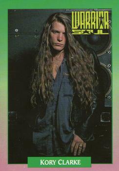#104 Kory Clarke - 1991 Brockum Rock Cards