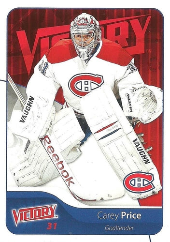 #104 Carey Price - Montreal Canadiens - 2011-12 Upper Deck Victory Hockey