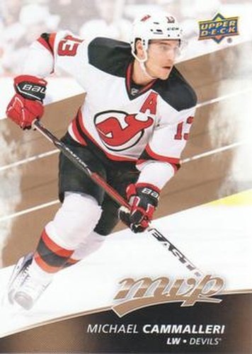 #104 Michael Cammalleri - New Jersey Devils - 2017-18 Upper Deck MVP Hockey