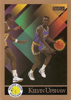 #104 Kelvin Upshaw - Golden State Warriors - 1990-91 SkyBox Basketball