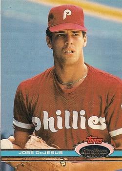 #104 Jose DeJesus - Philadelphia Phillies - 1991 Stadium Club Baseball