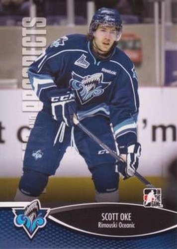#104 Scott Oke - Rimouski Oceanic - 2012-13 In The Game Heroes and Prospects Hockey