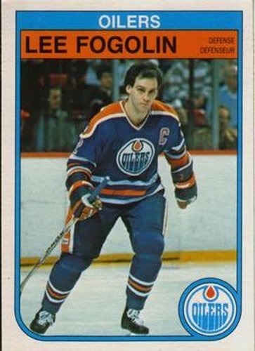 #104 Lee Fogolin - Edmonton Oilers - 1982-83 O-Pee-Chee Hockey