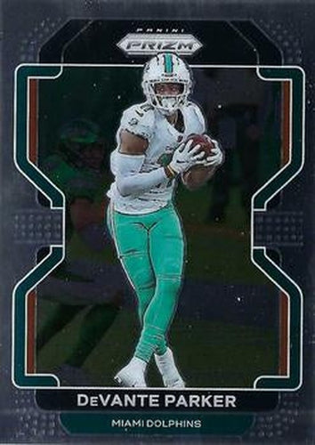 #104 DeVante Parker - Miami Dolphins - 2021 Panini Prizm Football