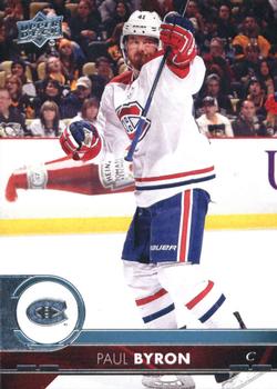 #104 Paul Byron - Montreal Canadiens - 2017-18 Upper Deck Hockey