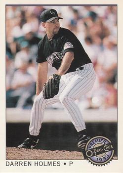 #104 Darren Holmes - Colorado Rockies - 1993 O-Pee-Chee Premier Baseball