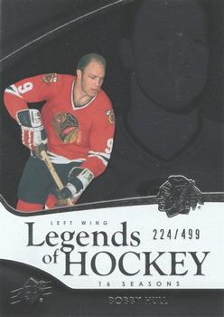 #104 Bobby Hull - Chicago Blackhawks - 2011-12 SPx Hockey