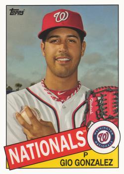 #104 Gio Gonzalez - Washington Nationals - 2013 Topps Archives Baseball