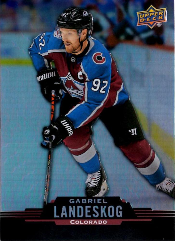 #104 Gabriel Landeskog - Colorado Avalanche - 2020-21 Upper Deck Tim Hortons Hockey