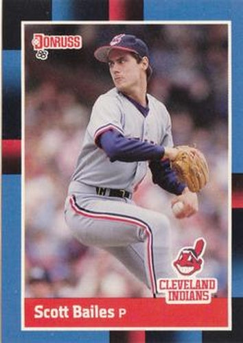 #104 Scott Bailes - Cleveland Indians - 1988 Donruss Baseball
