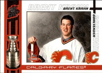 #104 Brent Krahn - Calgary Flames - 2003-04 Pacific Quest for the Cup Hockey
