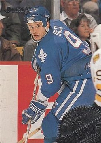 #104 Mike Ricci - Quebec Nordiques - 1994-95 Donruss Hockey