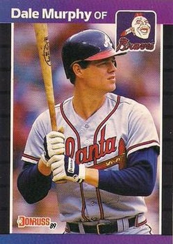 #104 Dale Murphy - Atlanta Braves - 1989 Donruss Baseball