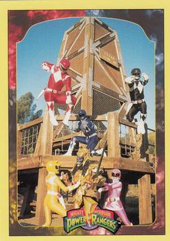 #104 Rescue Time - 1994 Collect-A-Card Power Rangers