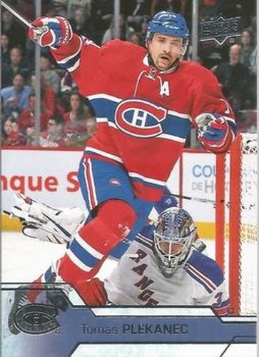 #104 Tomas Plekanec - Montreal Canadiens - 2016-17 Upper Deck Hockey