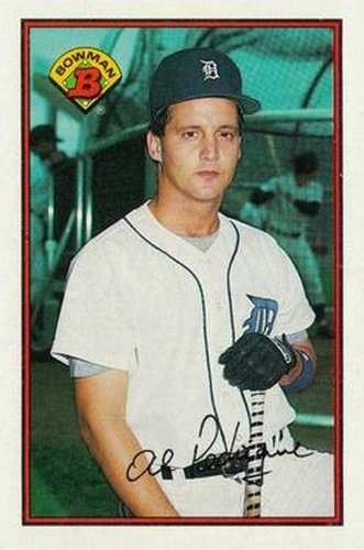 #104 Al Pedrique - Detroit Tigers - 1989 Bowman Baseball