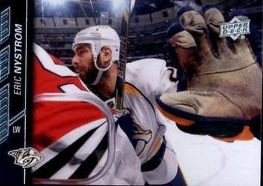 #104 Eric Nystrom - Nashville Predators - 2015-16 Upper Deck Hockey