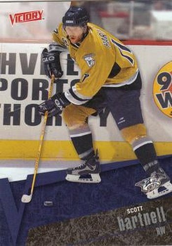 #104 Scott Hartnell - Nashville Predators - 2003-04 Upper Deck Victory Hockey