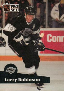 #104 Larry Robinson - 1991-92 Pro Set Hockey