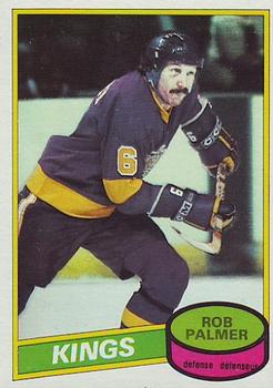 #104 Rob Palmer - Los Angeles Kings - 1980-81 O-Pee-Chee Hockey