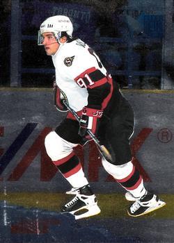 #104 Alexandre Daigle - Ottawa Senators - 1995-96 Metal Hockey