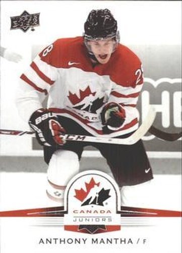 #104 Anthony Mantha - Canada - 2014-15 Upper Deck Team Canada Juniors Hockey