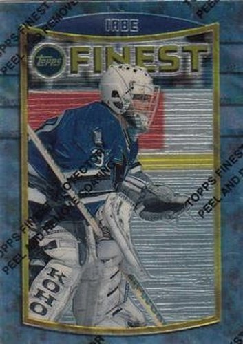 #104 Arturs Irbe - San Jose Sharks - 1994-95 Finest Hockey