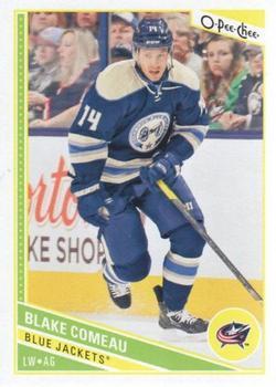 #104 Blake Comeau - Columbus Blue Jackets - 2013-14 O-Pee-Chee Hockey