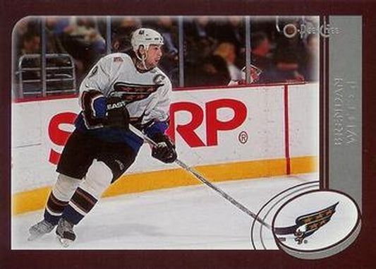 #104 Brendan Witt - Washington Capitals - 2002-03 O-Pee-Chee Hockey