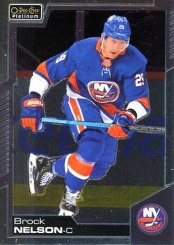 #104 Brock Nelson - New York Islanders - 2020-21 O-Pee-Chee Platinum Hockey