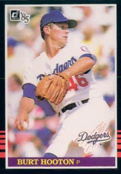 #104 Burt Hooton - Los Angeles Dodgers - 1985 Donruss Baseball