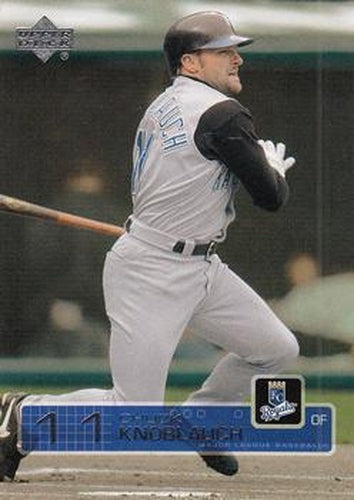 #104 Chuck Knoblauch - Kansas City Royals - 2003 Upper Deck Baseball