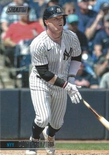 #104 Clint Frazier - New York Yankees - 2021 Stadium Club Baseball