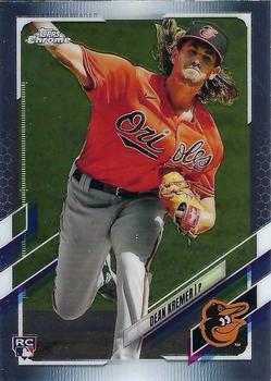 #104 Dean Kremer - Baltimore Orioles - 2021 Topps Chrome Baseball