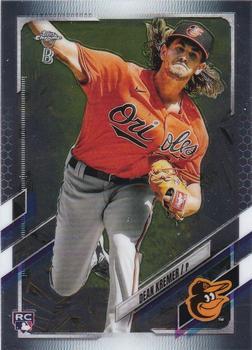 #104 Dean Kremer - Baltimore Orioles - 2021 Topps Chrome Ben Baller Edition Baseball