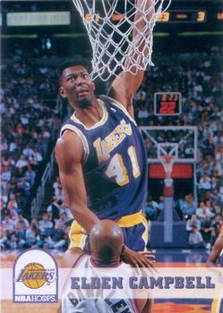 #104 Elden Campbell - Los Angeles Lakers - 1993-94 Hoops Basketball