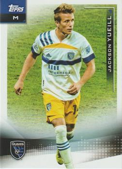#104 Jackson Yueill - San Jose Earthquakes - 2021 Topps MLS Soccer