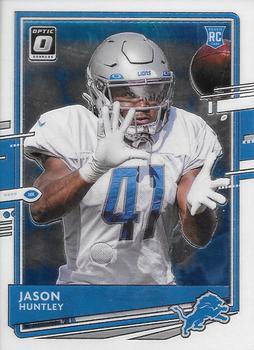 #104 Jason Huntley - Detroit Lions - 2020 Donruss Optic Football