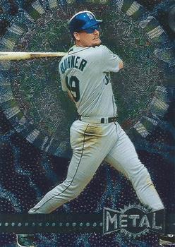 #104 Jay Buhner - Seattle Mariners - 1996 Metal Universe Baseball